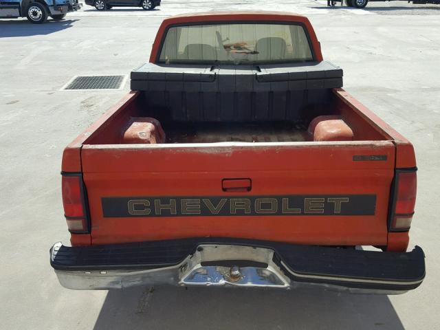 1GCCS19Z2P8149505 - 1993 CHEVROLET S TRUCK S1 RED photo 10