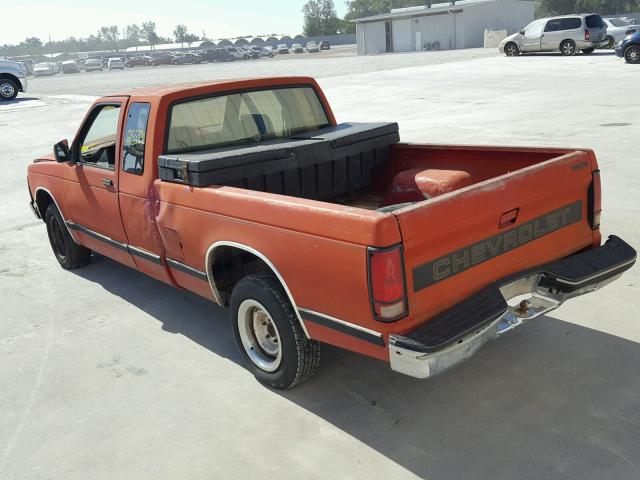 1GCCS19Z2P8149505 - 1993 CHEVROLET S TRUCK S1 RED photo 3