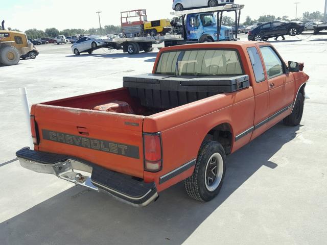 1GCCS19Z2P8149505 - 1993 CHEVROLET S TRUCK S1 RED photo 4