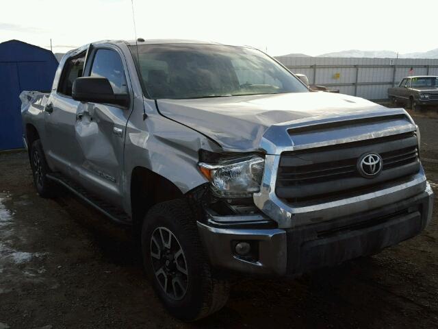 5TFDY5F17EX408646 - 2014 TOYOTA TUNDRA CRE SILVER photo 1