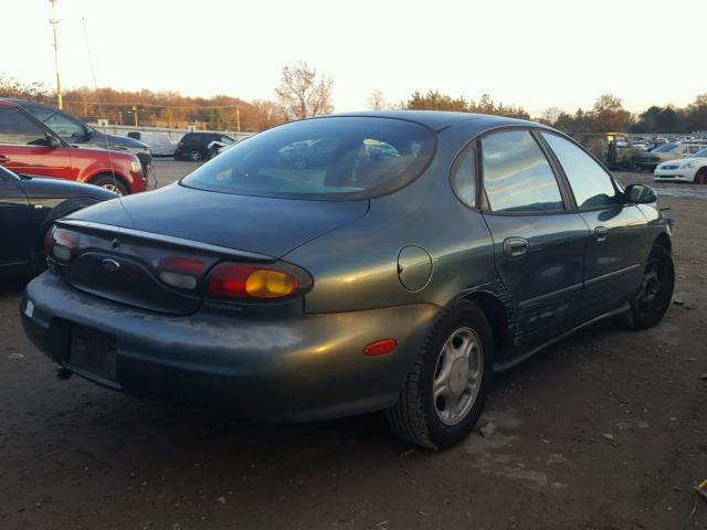 1FALP52U2VA266312 - 1997 FORD TAURUS GL GREEN photo 4