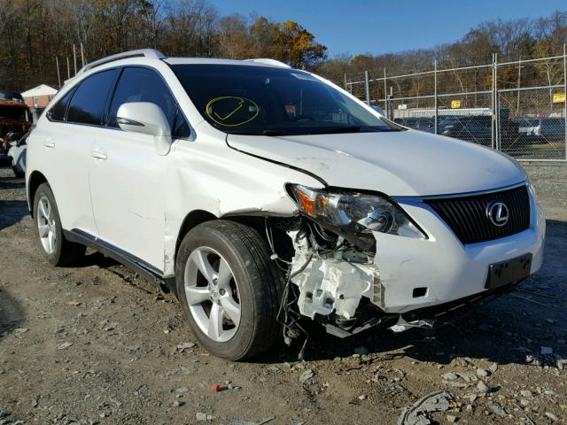 JTJBK1BA8A2414628 - 2010 LEXUS RX 350 WHITE photo 1