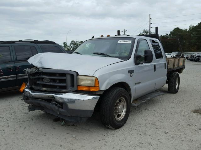 1FTNW20FX1EC95584 - 2001 FORD F250 SUPER SILVER photo 2