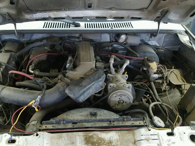 1FTCR11T5HUC75692 - 1987 FORD RANGER GRAY photo 7