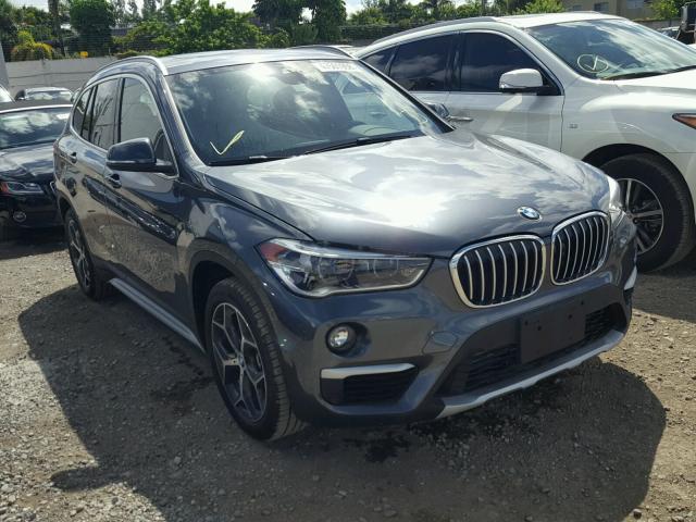 WBXHT3C39G5E55014 - 2016 BMW X1 XDRIVE2 GRAY photo 1