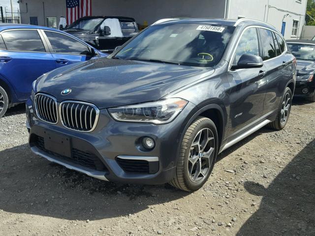 WBXHT3C39G5E55014 - 2016 BMW X1 XDRIVE2 GRAY photo 2