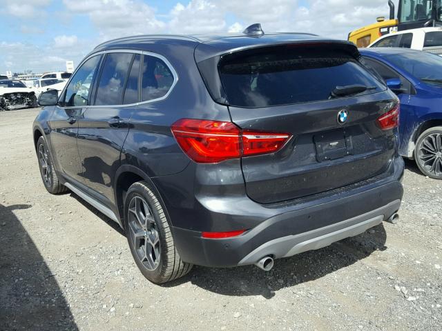 WBXHT3C39G5E55014 - 2016 BMW X1 XDRIVE2 GRAY photo 3