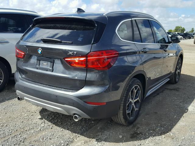 WBXHT3C39G5E55014 - 2016 BMW X1 XDRIVE2 GRAY photo 4
