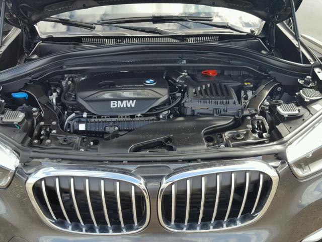 WBXHT3C39G5E55014 - 2016 BMW X1 XDRIVE2 GRAY photo 7