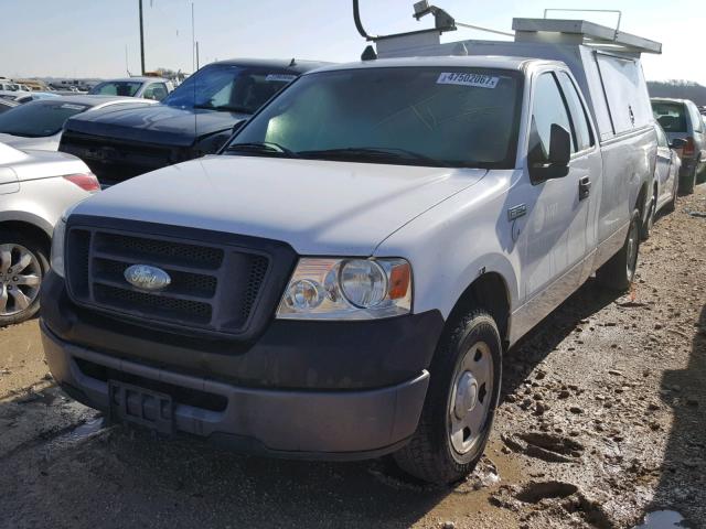 1FTRF12248KB69982 - 2008 FORD F150 WHITE photo 2