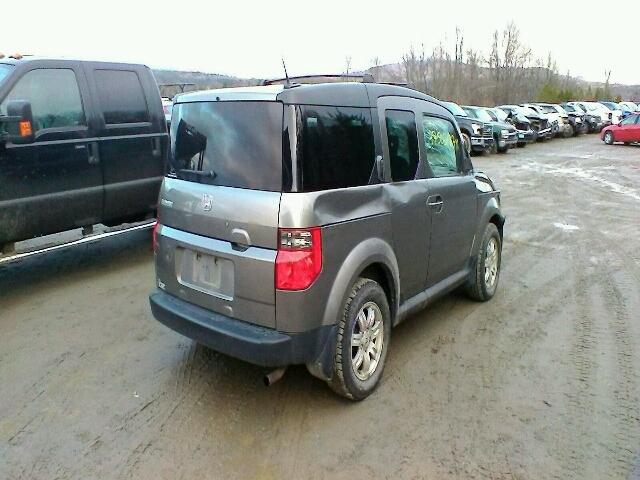 5J6YH28738L000670 - 2008 HONDA ELEMENT EX BROWN photo 4