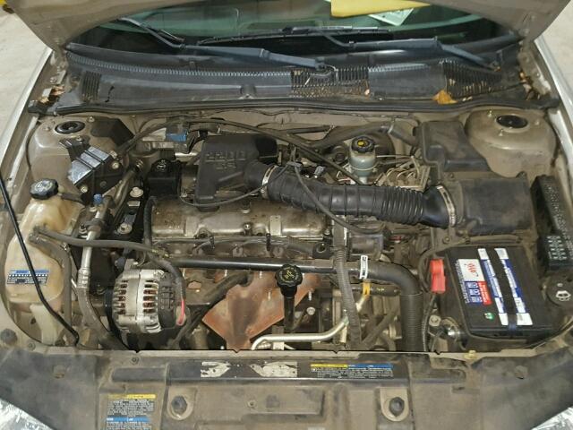 1G1JF524827227441 - 2002 CHEVROLET CAVALIER L BLACK photo 7