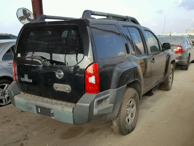 5N1AN08U87C531612 - 2007 NISSAN XTERRA OFF BLACK photo 4