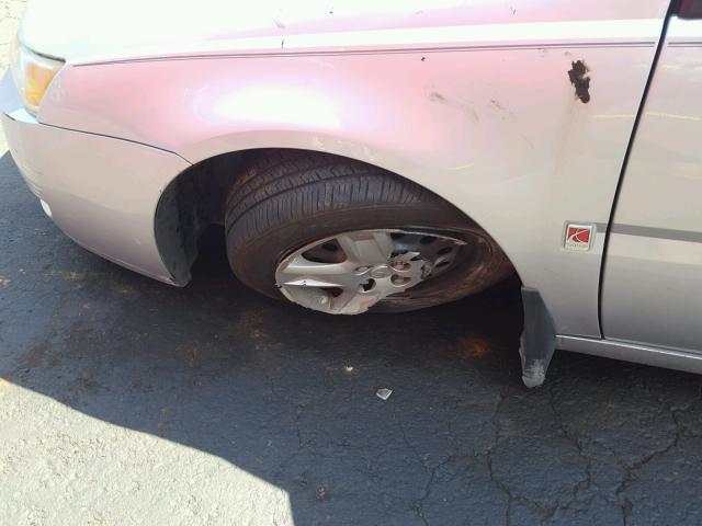 1G8AJ55F36Z118926 - 2006 SATURN ION LEVEL SILVER photo 9