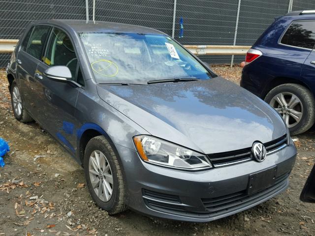 3VW217AU2FM100233 - 2015 VOLKSWAGEN GOLF GRAY photo 1