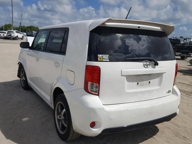 JTLZE4FE6DJ031440 - 2013 TOYOTA SCION XB Ақ фото 3