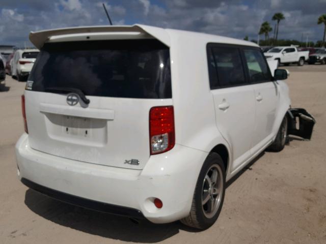 JTLZE4FE6DJ031440 - 2013 TOYOTA SCION XB Ақ фото 4