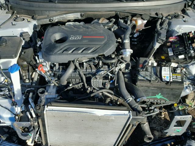 5NPE34AB6HH524160 - 2017 HYUNDAI SONATA SPO SILVER photo 7