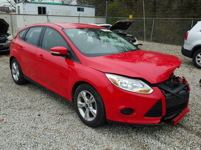 1FADP3K20EL321996 - 2014 FORD FOCUS SE RED photo 1