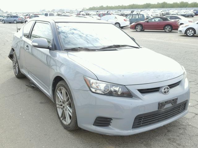 JTKJF5C74D3048350 - 2013 TOYOTA SCION TC GRAY photo 1