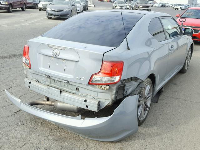 JTKJF5C74D3048350 - 2013 TOYOTA SCION TC 灰色 照片 4