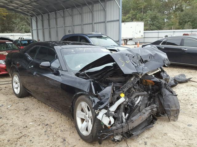 2C3CDYAG6CH153627 - 2012 DODGE CHALLENGER BLACK photo 1