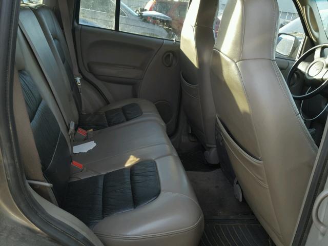 1J4GL48KX4W310849 - 2004 JEEP LIBERTY SP BEIGE photo 6