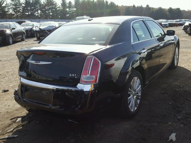 2C3CCAKT3DH665546 - 2013 CHRYSLER 300C BLACK photo 4