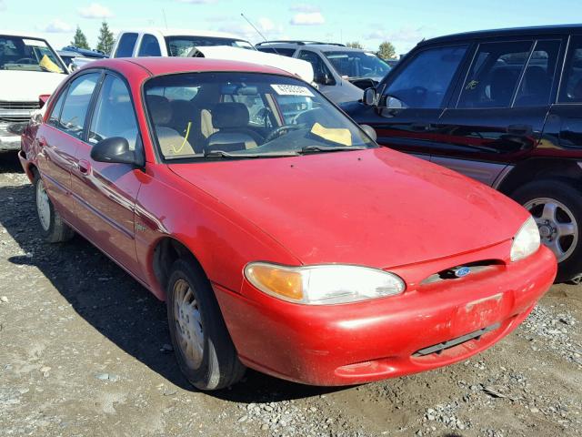 1FALP13P2VW169518 - 1997 FORD ESCORT LX RED photo 1