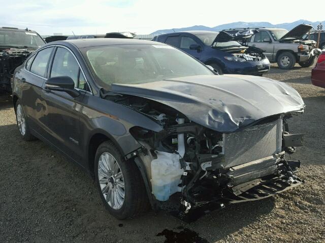 3FA6P0LU9FR172322 - 2015 FORD FUSION SE CHARCOAL photo 1