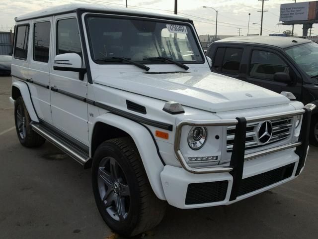 WDCYC3KF4HX265238 - 2017 MERCEDES-BENZ G 550 WHITE photo 1