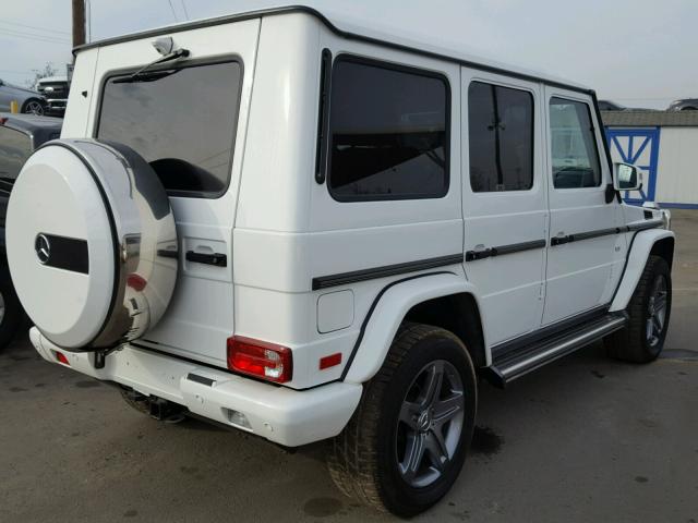 WDCYC3KF4HX265238 - 2017 MERCEDES-BENZ G 550 WHITE photo 4