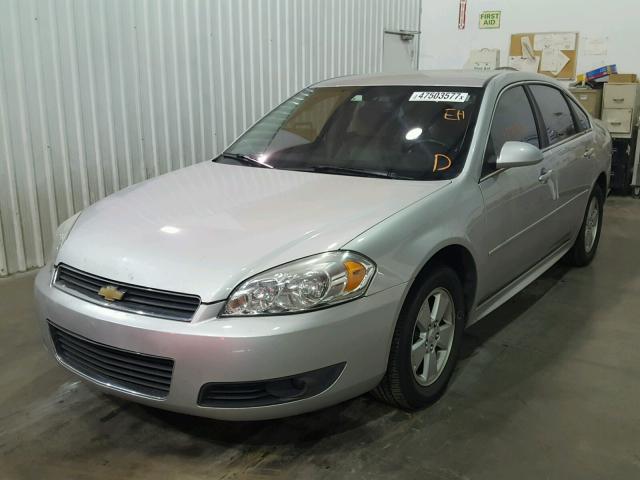 2G1WG5EK8B1124790 - 2011 CHEVROLET IMPALA LT SILVER photo 2