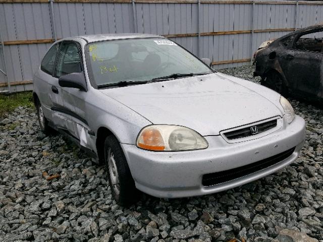 2HGEJ6321VH005795 - 1997 HONDA CIVIC CX GRAY photo 1