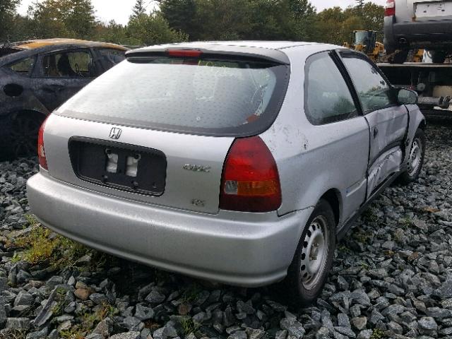 2HGEJ6321VH005795 - 1997 HONDA CIVIC CX GRAY photo 4