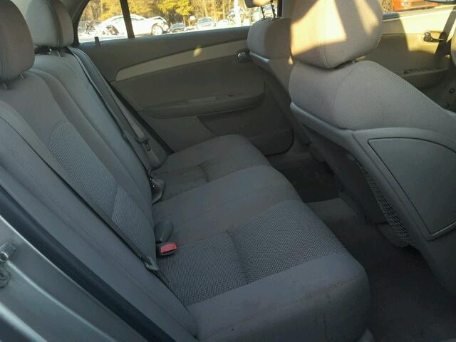 1G1ZG57B384165237 - 2008 CHEVROLET MALIBU LS 银色 照片 6