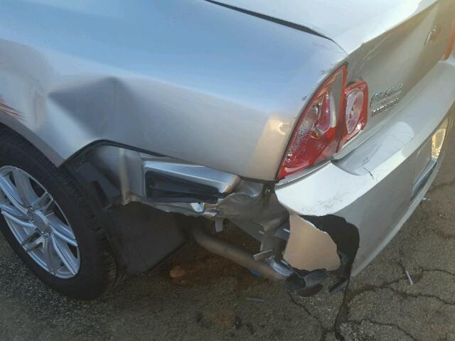 1G1ZG57B384165237 - 2008 CHEVROLET MALIBU LS 银色 照片 9