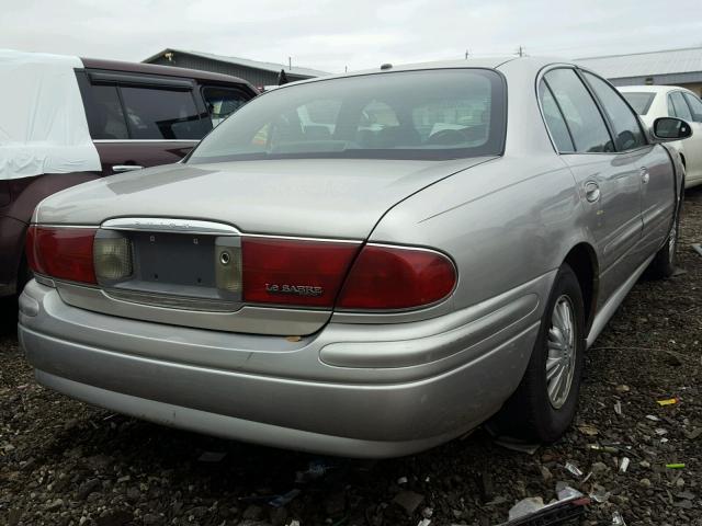 1G4HP52K25U220004 - 2005 BUICK LESABRE CU SILVER photo 4