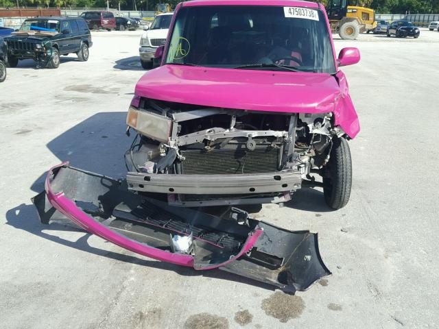 JTLKT324164067438 - 2006 TOYOTA SCION XB Қызғылт фото 9