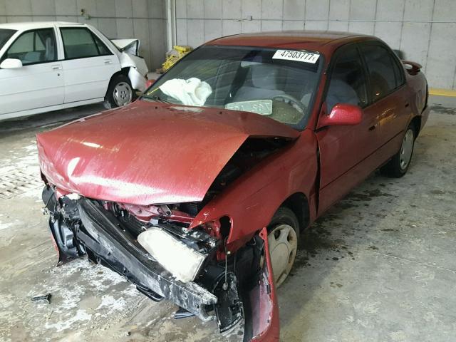 1NXBB02E9TZ429769 - 1996 TOYOTA COROLLA DX MAROON photo 2