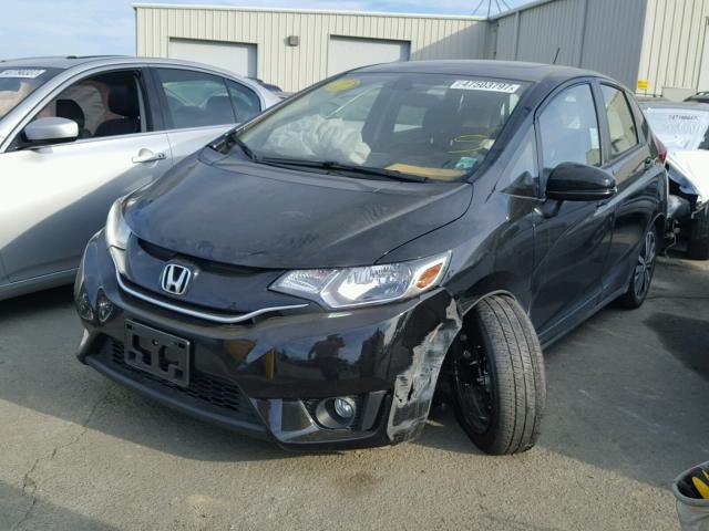 JHMGK5H72GX044525 - 2016 HONDA FIT EX BLACK photo 2