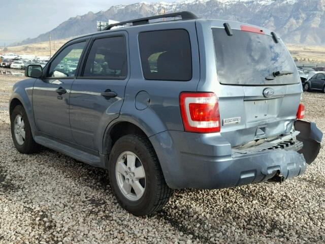 1FMCU9D7XBKA83193 - 2011 FORD ESCAPE XLT BLUE photo 3