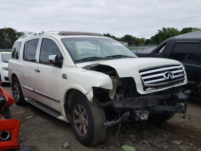 5N3AA08C34N803705 - 2004 INFINITI QX56 WHITE photo 1