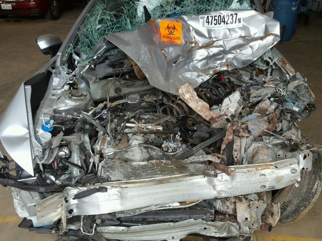 19XFB2F83EE021744 - 2014 HONDA CIVIC EX ვერცხლისფერი ფოტო 7