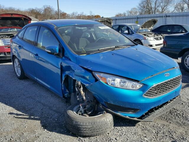 1FADP3FE2FL237992 - 2015 FORD FOCUS SE BLUE photo 1