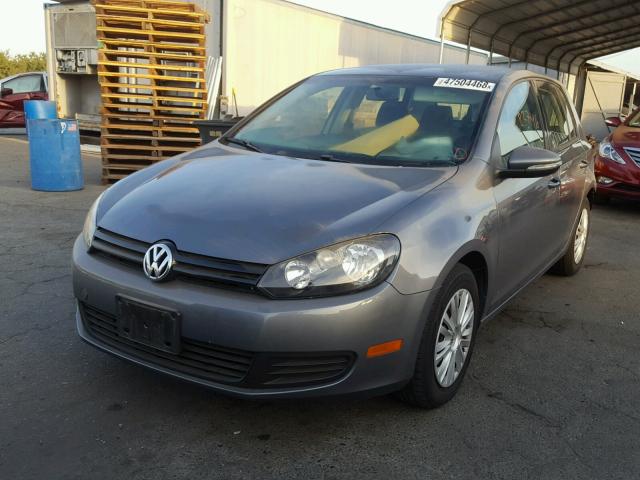 WVWDB7AJ0CW016714 - 2012 VOLKSWAGEN GOLF CHARCOAL photo 2