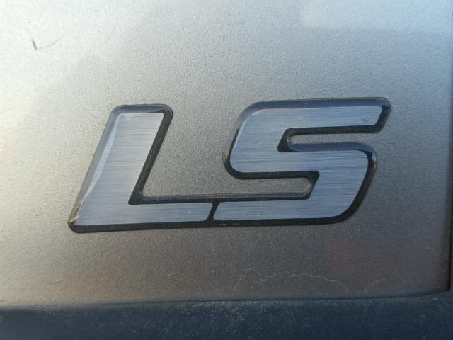 1GNDT13S542414288 - 2004 CHEVROLET TRAILBLAZE SILVER photo 9