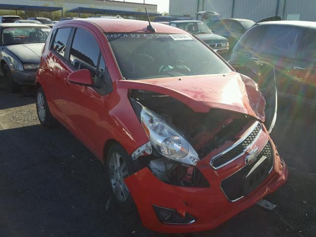 KL8CD6S92DC613072 - 2013 CHEVROLET SPARK 1LT RED photo 1