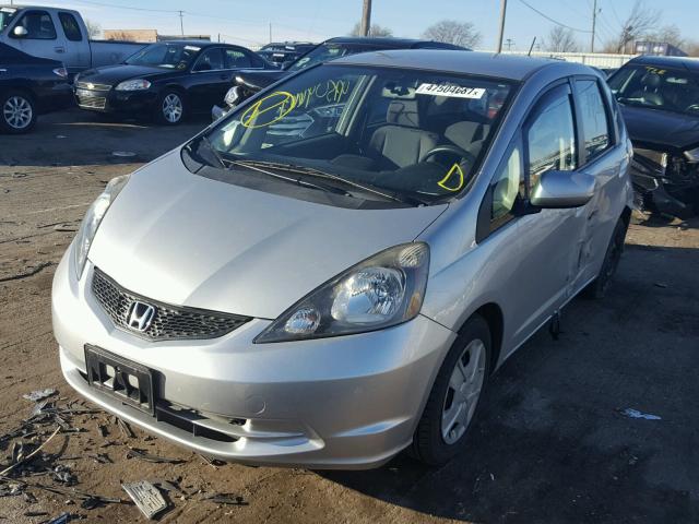 JHMGE8H39CC032282 - 2012 HONDA FIT SILVER photo 2