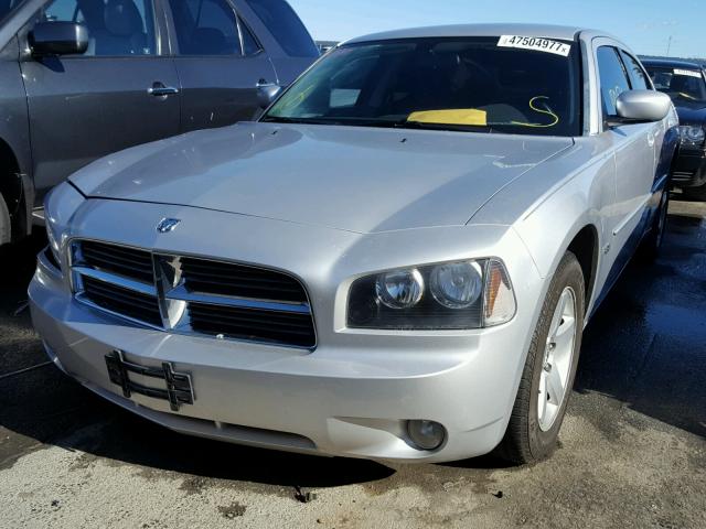 2B3CA3CV6AH244060 - 2010 DODGE CHARGER SX SILVER photo 2